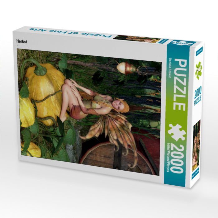 Herbst 2000 Teile Puzzle hoch - CALVENDO Foto-Puzzle'