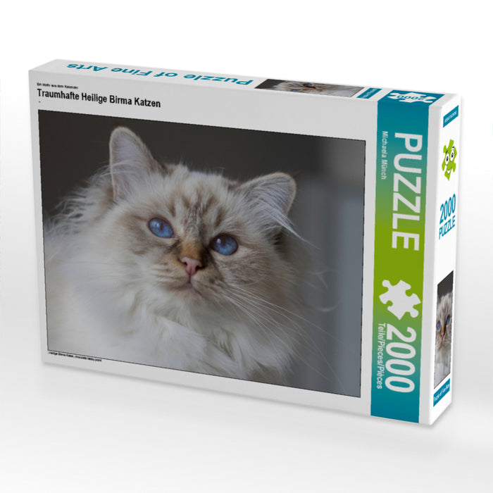 Fantastic Sacred Birman Cats - CALVENDO photo puzzle 
