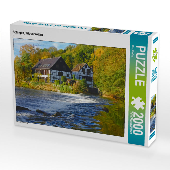 Solingen, Wipperkotten 2000 Teile Puzzle quer - CALVENDO Foto-Puzzle'