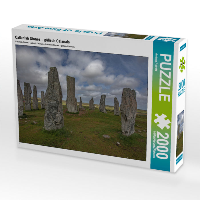 Callanish Stones - Gaelic Calanais - CALVENDO photo puzzle 