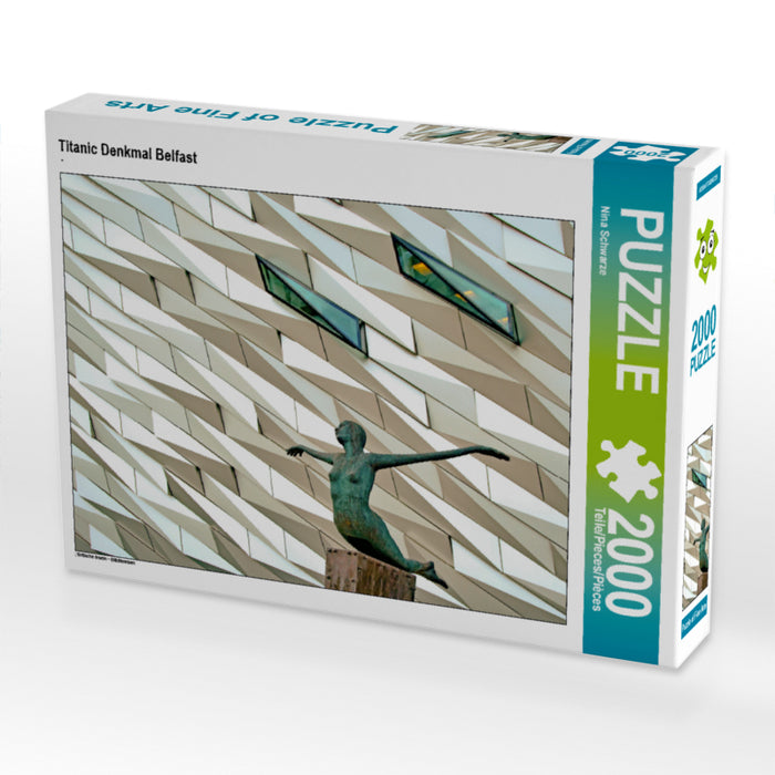 Titanic Monument Belfast - Puzzle photo CALVENDO 