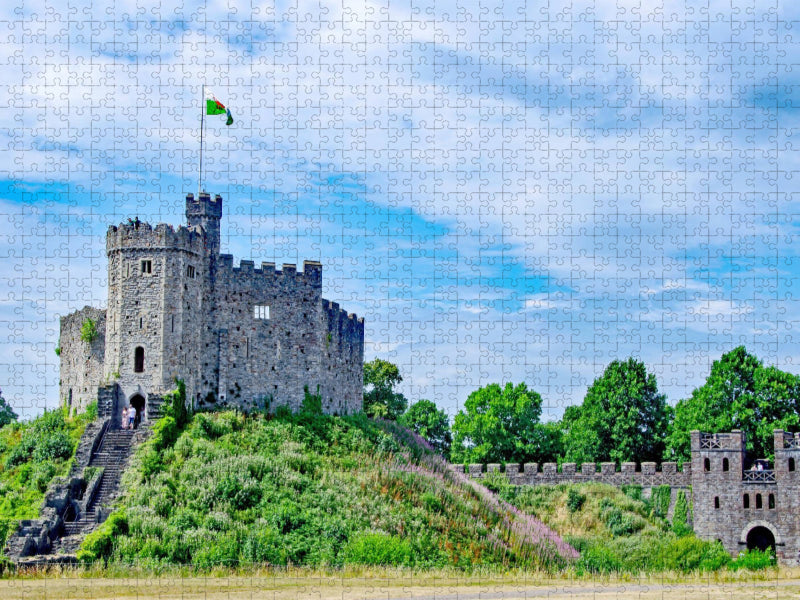 Château de Cardiff - Puzzle photo CALVENDO 