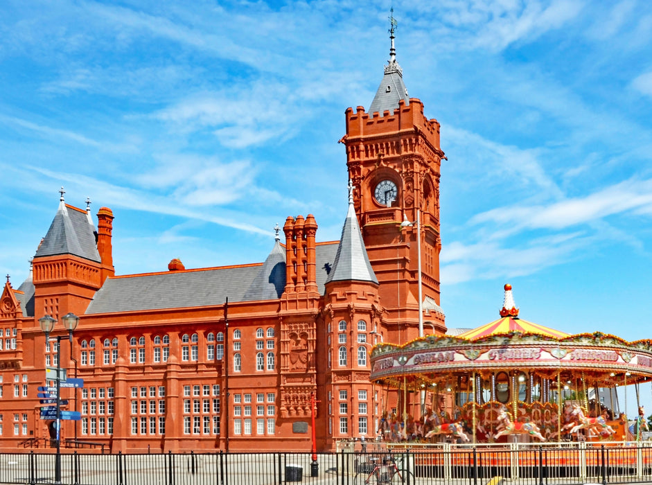 Pierhead Building - CALVENDO photo puzzle 