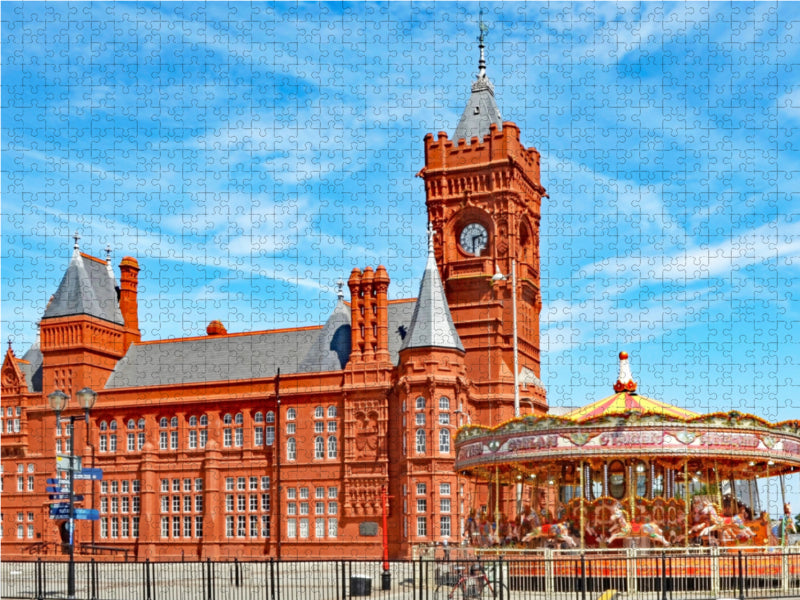 Pierhead Building - CALVENDO photo puzzle 