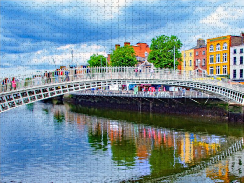 Half Penny Bridge - CALVENDO photo puzzle 