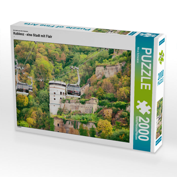 Koblenz - a city with flair - CALVENDO photo puzzle 