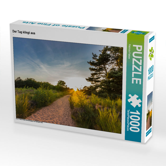 Der Tag klingt aus 1000 Teile Puzzle quer - CALVENDO Foto-Puzzle'