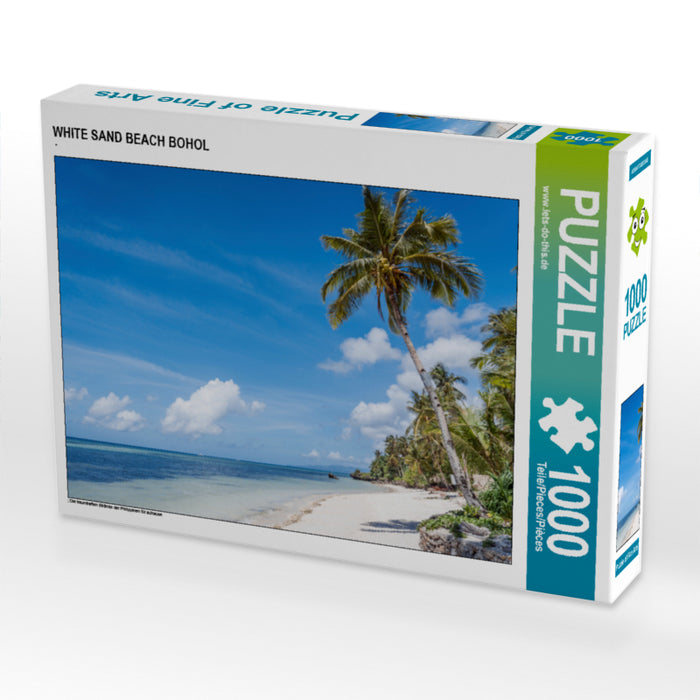 PLAGE DE SABLE BLANC BOHOL - Puzzle photo CALVENDO 