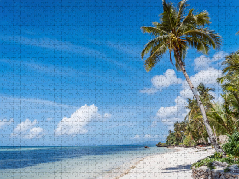 PLAGE DE SABLE BLANC BOHOL - Puzzle photo CALVENDO 