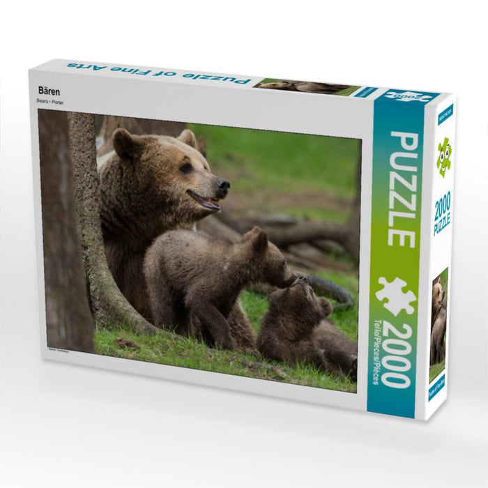 Oursons - Puzzle photo CALVENDO 