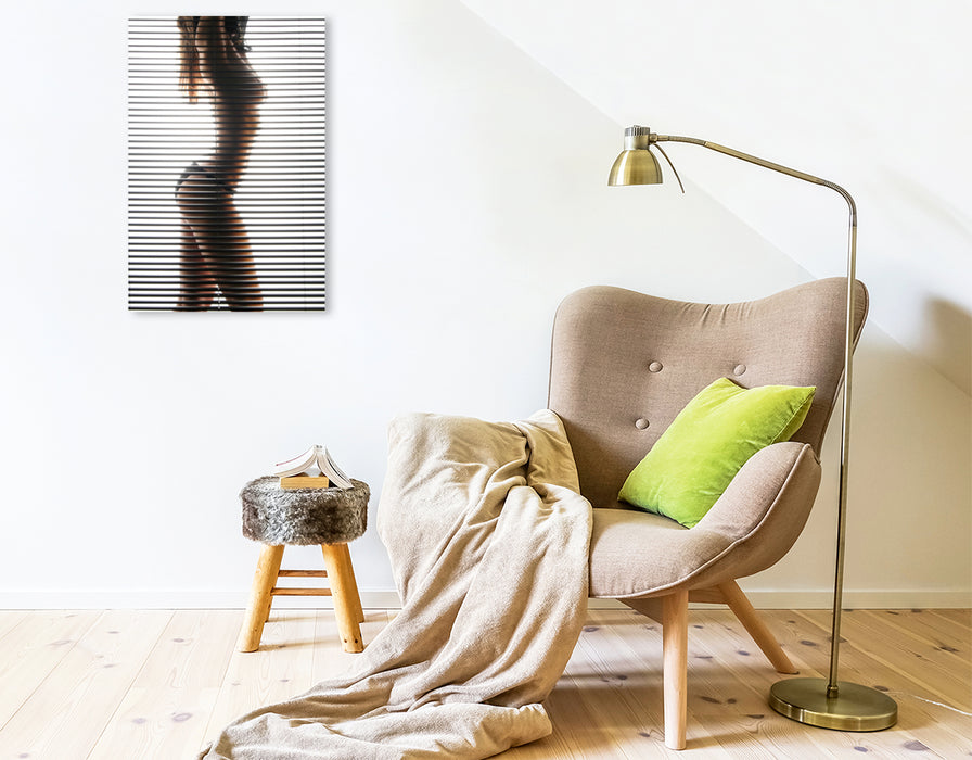 Premium Textil-Leinwand Premium Textil-Leinwand 50 cm x 75 cm hoch Striptease