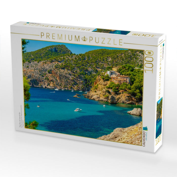 Playa Roca de Camp de Mar - CALVENDO Foto-Puzzle'