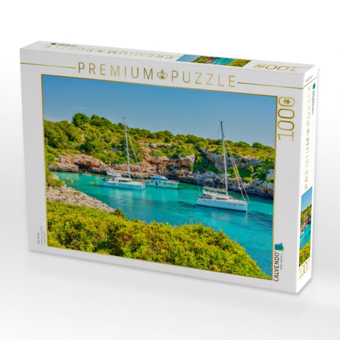 Cala Sa Nau - CALVENDO Foto-Puzzle'