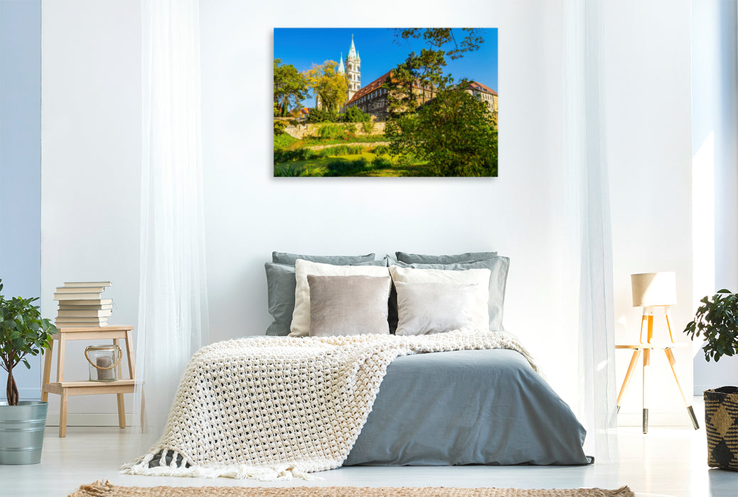 Premium textile canvas Premium textile canvas 120 cm x 80 cm across A motif from the Naumburg Impressions calendar 