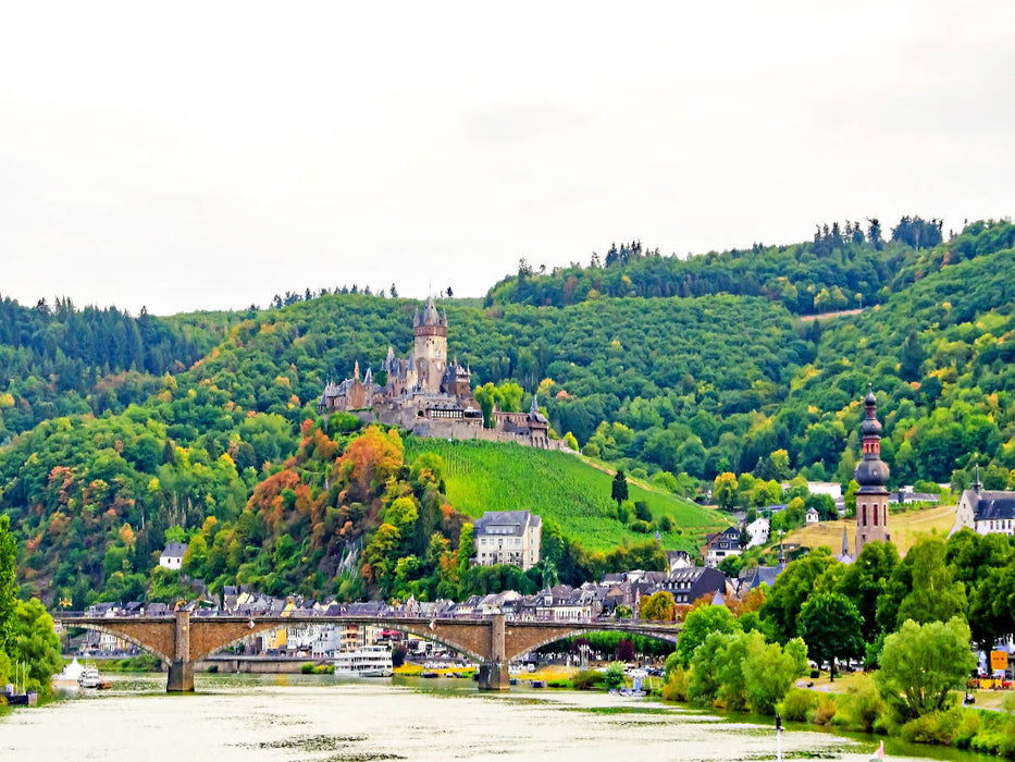 Panoramablick auf die Reichsburg - CALVENDO Foto-Puzzle'