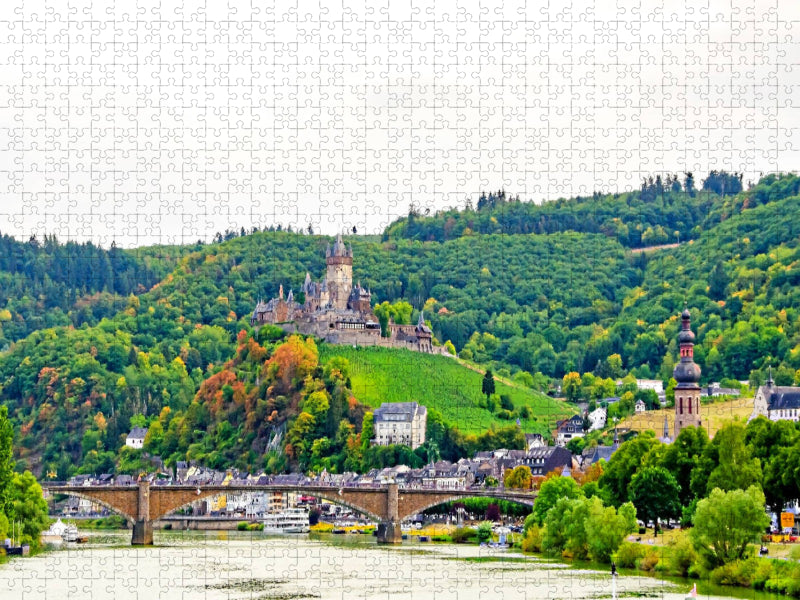 Panoramablick auf die Reichsburg - CALVENDO Foto-Puzzle'
