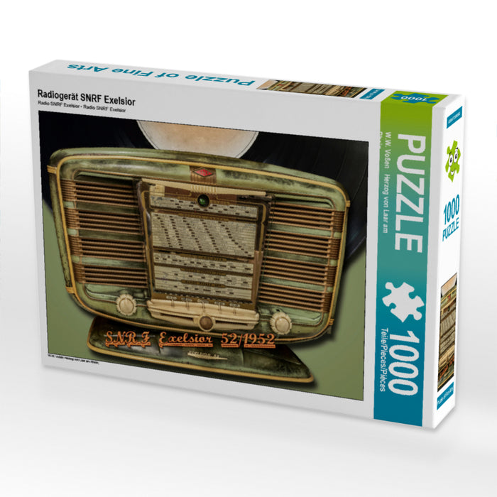 Radio device SNRF Exelsior - CALVENDO photo puzzle 