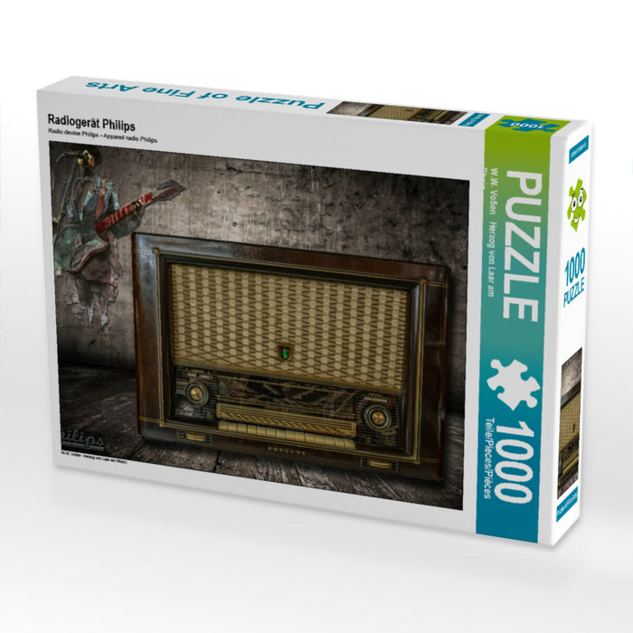 Radio Philips - Puzzle photo CALVENDO 