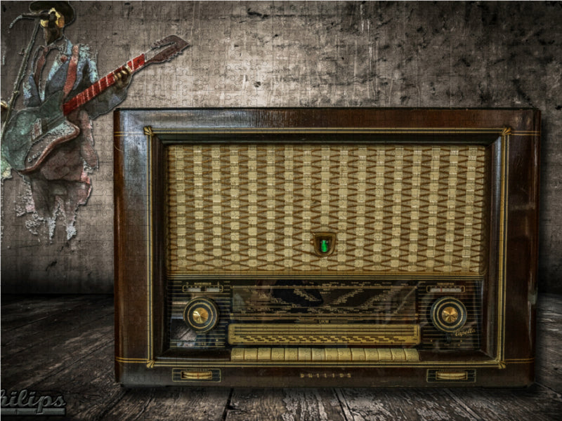 Radio Philips - Puzzle photo CALVENDO 