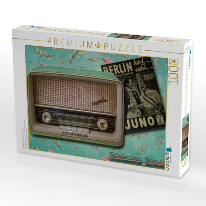 Radiogerät Telefunken Caprize - CALVENDO Foto-Puzzle'