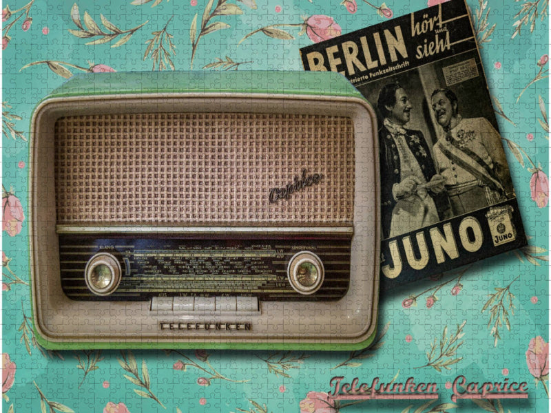 Radiogerät Telefunken Caprize - CALVENDO Foto-Puzzle'