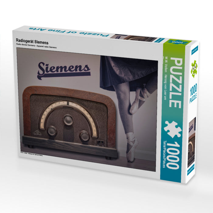 Radio set Siemens - CALVENDO photo puzzle 