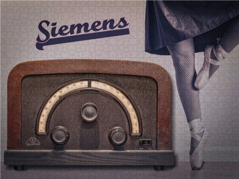 Radio set Siemens - CALVENDO photo puzzle 