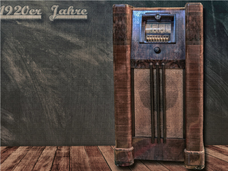 Radiogerät 1920er Jahre 1000 Teile Puzzle quer - CALVENDO Foto-Puzzle'