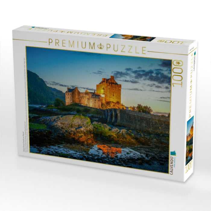 Eilean Donan Castle am Abend - CALVENDO Foto-Puzzle'