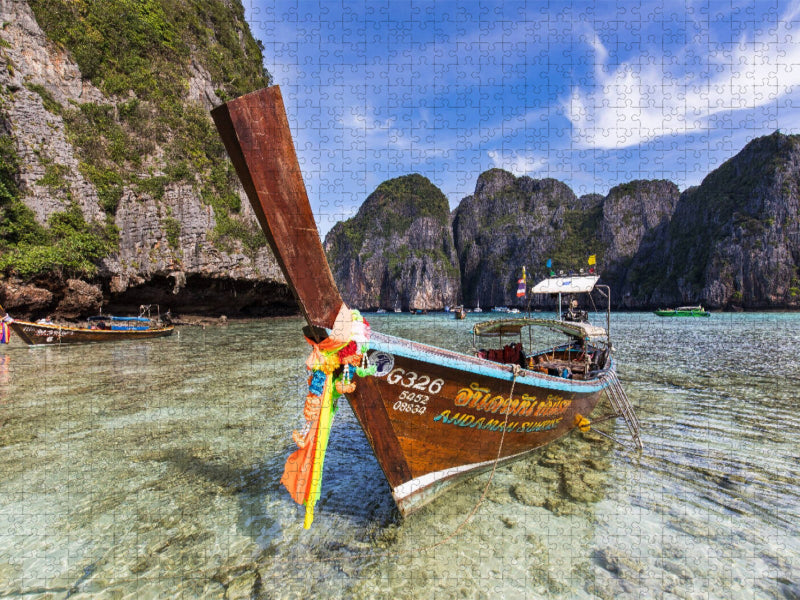 Maya Bay / Thailand - CALVENDO Foto-Puzzle'