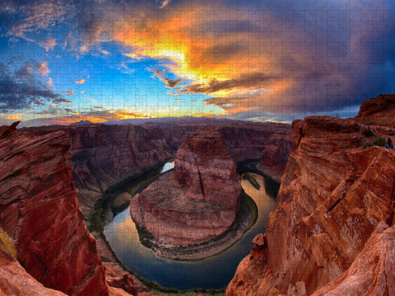 Horseshoe Bend / USA - CALVENDO Foto-Puzzle'