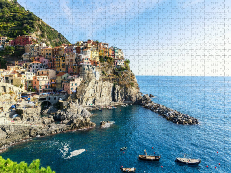Manarola von seiner schönsten Seite - CALVENDO Foto-Puzzle'
