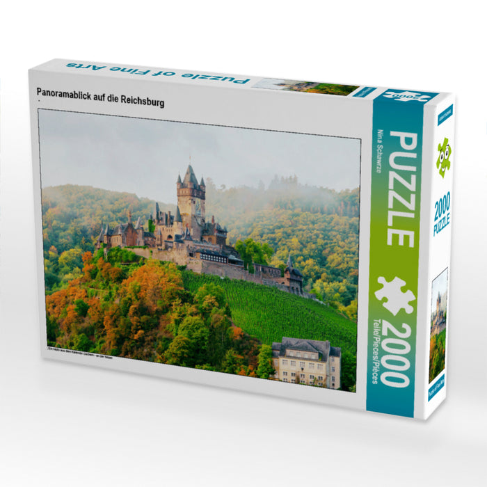 Panoramablick auf die Reichsburg 2000 Teile Puzzle quer - CALVENDO Foto-Puzzle'