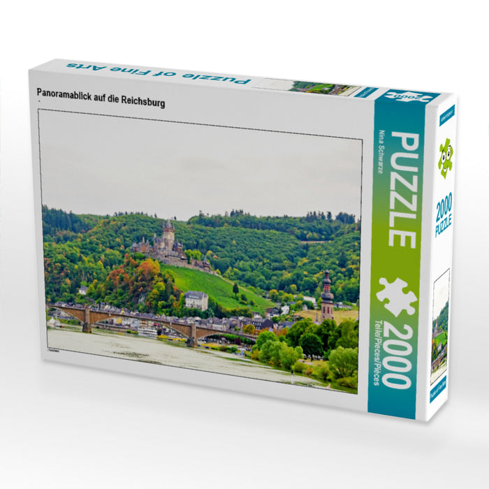 Panoramic view of the Reichsburg - CALVENDO photo puzzle 