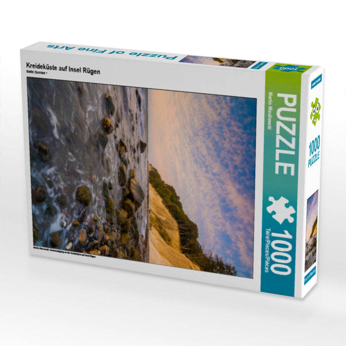 Chalk coast on the island of Rügen - CALVENDO photo puzzle 
