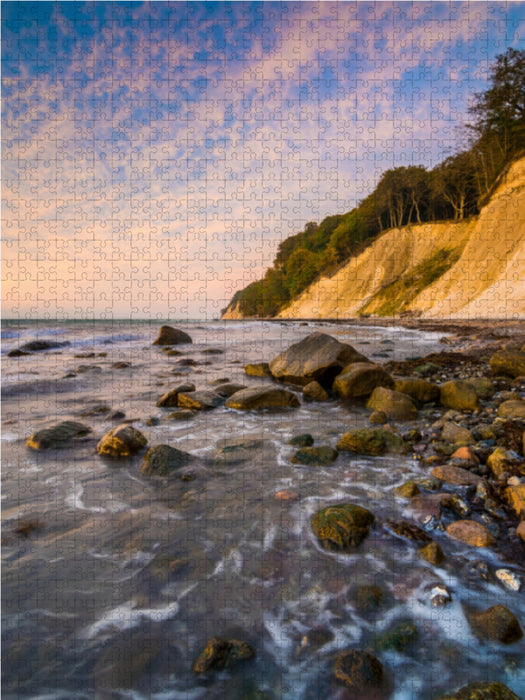 Chalk coast on the island of Rügen - CALVENDO photo puzzle 