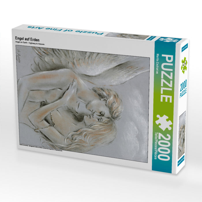 Engel auf Erden 2000 Teile Puzzle hoch - CALVENDO Foto-Puzzle'