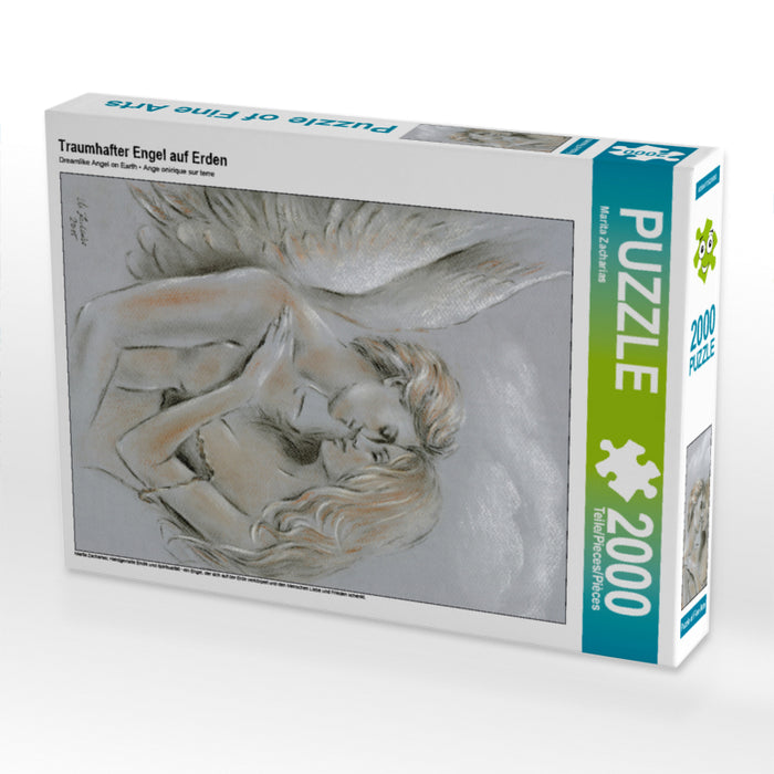 Traumhafter Engel auf Erden 2000 Teile Puzzle hoch - CALVENDO Foto-Puzzle'