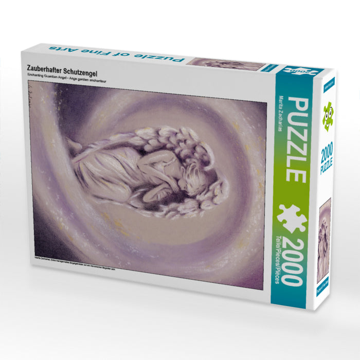Zauberhafter Schutzengel 2000 Teile Puzzle hoch - CALVENDO Foto-Puzzle'