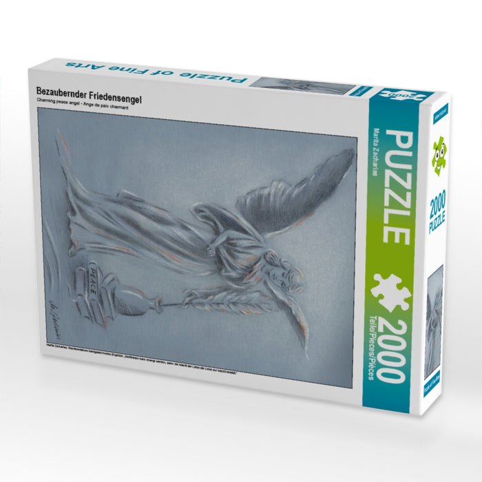 Bezaubernder Friedensengel 2000 Teile Puzzle hoch - CALVENDO Foto-Puzzle'