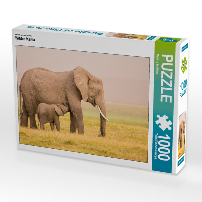 Kenya sauvage - Puzzle photo CALVENDO 