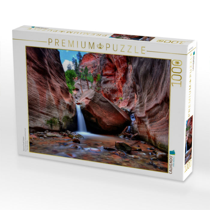 Kanarra Creek Canyon - CALVENDO Foto-Puzzle'
