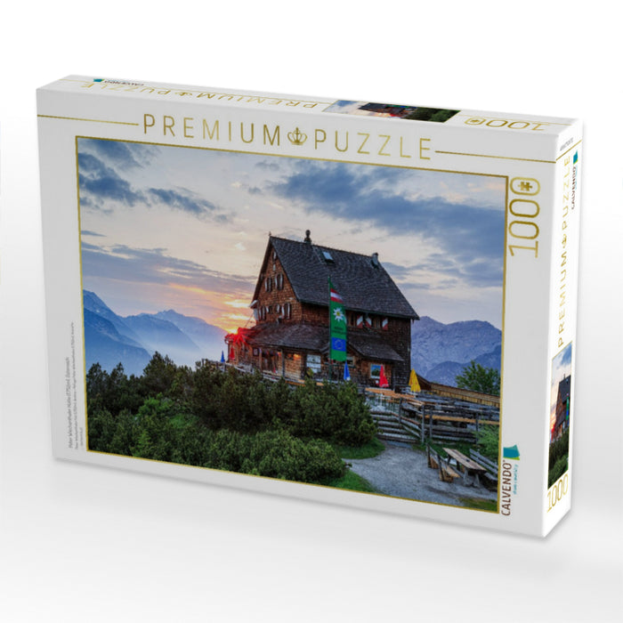 Peter Wiechenthaler Hütte (1.752m), Österreich - CALVENDO Foto-Puzzle'
