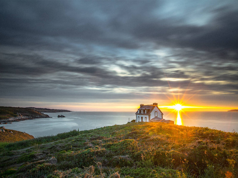 Phare du Millier Bretagne - CALVENDO Foto-Puzzle'
