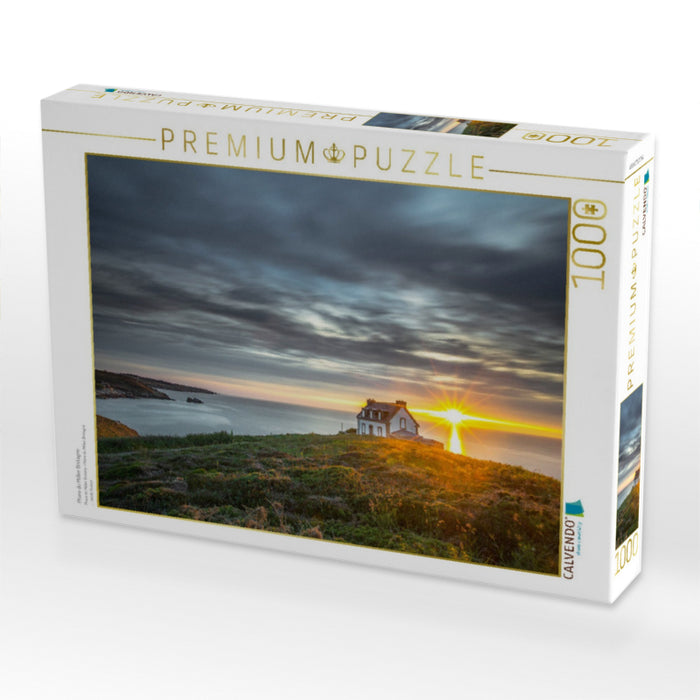 Phare du Millier Bretagne - CALVENDO Foto-Puzzle'