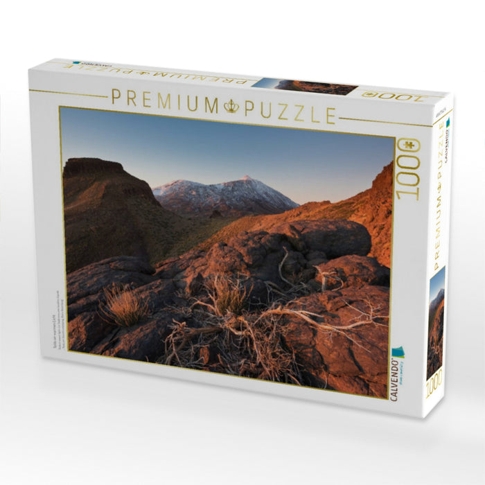 Teide im warmen Licht - CALVENDO Foto-Puzzle'