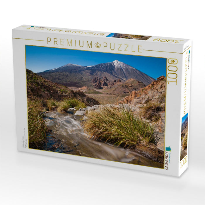 Frühling am Teide - CALVENDO Foto-Puzzle'