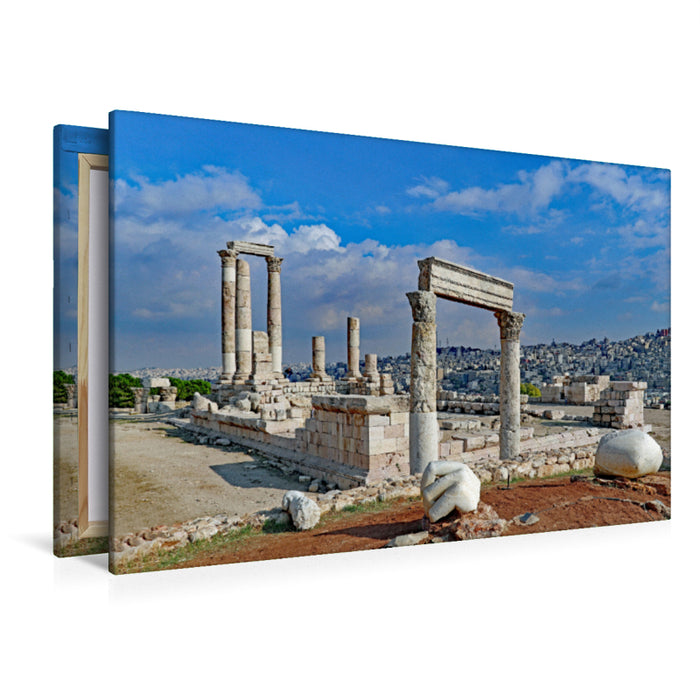 Premium Textil-Leinwand Herkulestempel in Amman