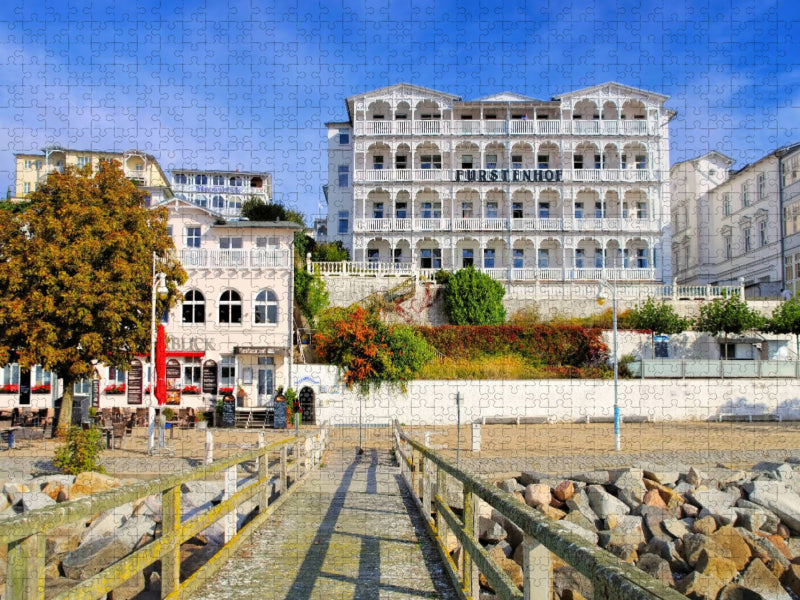 Ein Motiv aus dem Kalender Sassnitz und die Kreideküste - Herbstimpressionen vom Hochuferweg Jasmund - CALVENDO Foto-Puzzle'