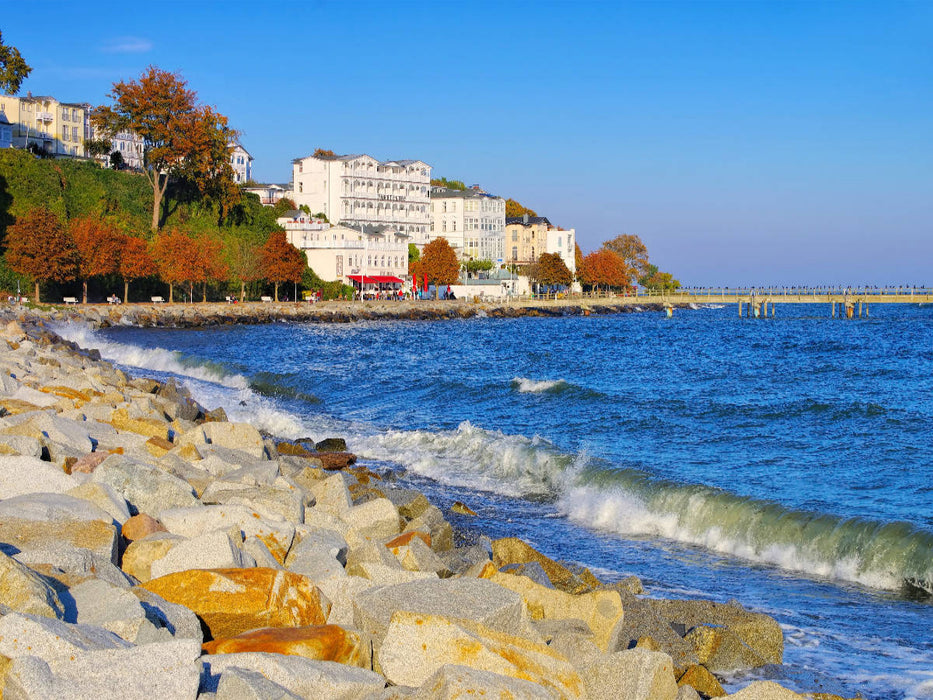 Promenade Sassnitz - CALVENDO Foto-Puzzle'